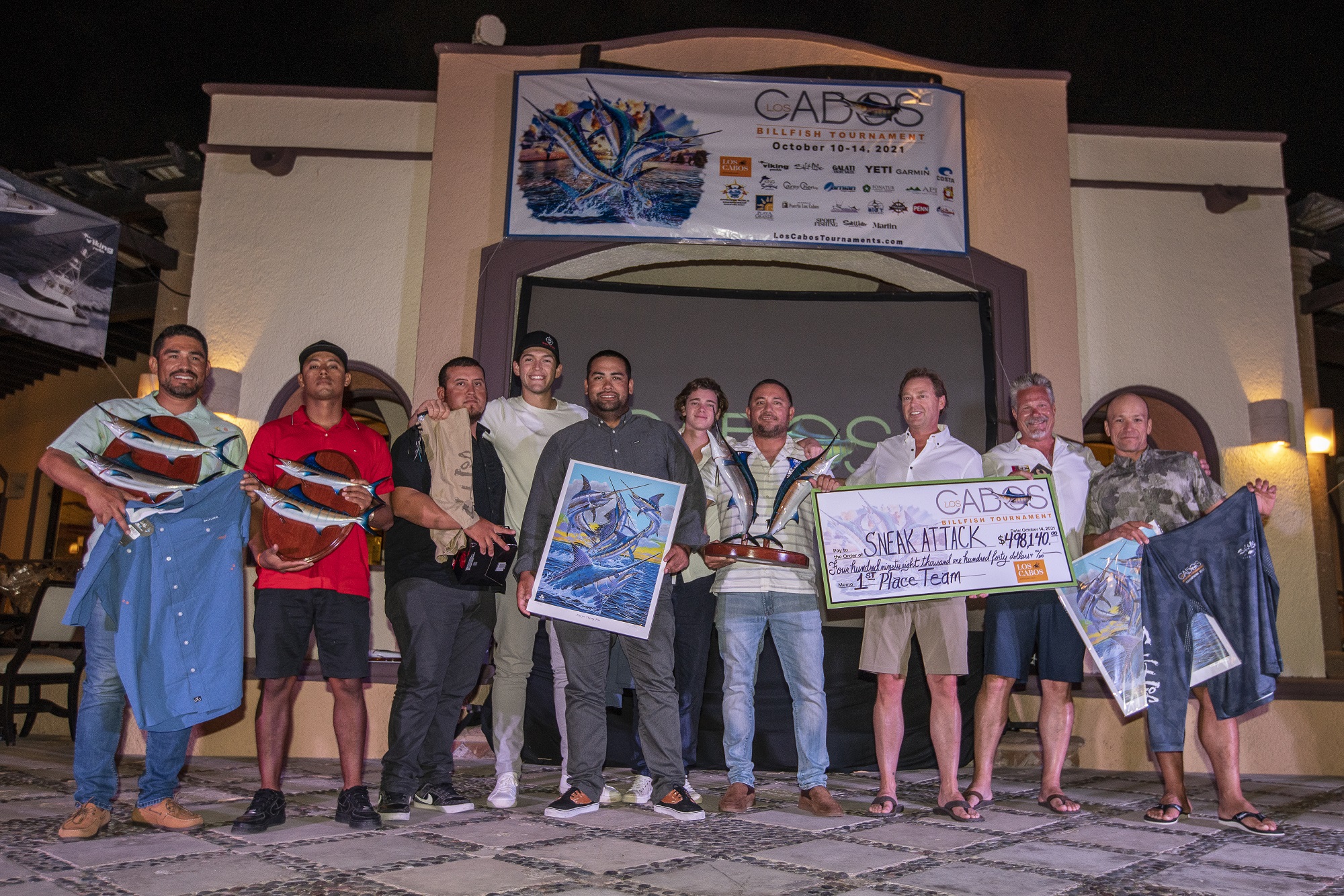 Sneak Attack wins the 2021 Los Cabos Billfish Tournament
